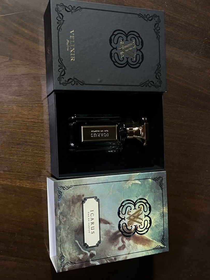 VELIXIR ICARUS (Category: Fragrance & Deodorants) located in Alor Setar. Submitted by irfvnlok (Listing ID 1455097247, Image 1). Description: Spray tak sampai 10kali DUPE EX NIHILO BLUE TALISMAN 9/10 BAU BEST JE TAPI TAK KENA TASTE.