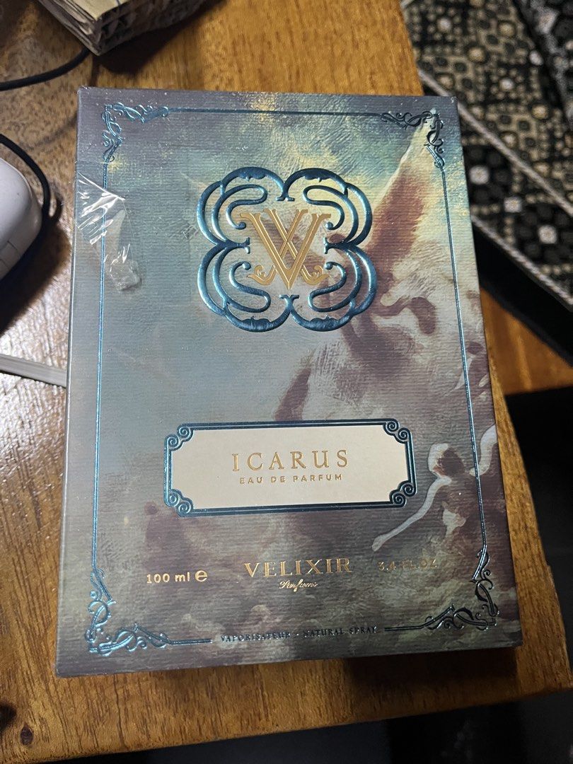 VELIXIR ICARUS (Category: Fragrance & Deodorants) located in Alor Setar. Submitted by irfvnlok (Listing ID 1455097247, Image 3). Description: Spray tak sampai 10kali DUPE EX NIHILO BLUE TALISMAN 9/10 BAU BEST JE TAPI TAK KENA TASTE.