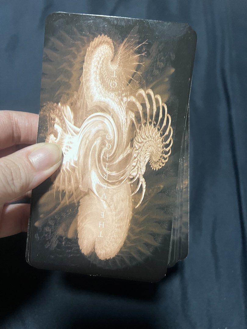 Vertigo Tarot Cards ONLY NO BOOK (Category: Storybooks) located in Quezon City. Submitted by caelaillu (Listing ID 1455111189, Image 2). Description: Original Vertigo Tarot, mass market printing CARDS ONLY used less than 10x but stored pouch loose string cards pristine gcash metrobank bpi .
