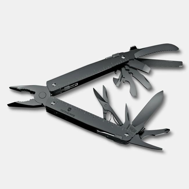 Victorinox Swiss Tool MXBS (Category: Home Improvement Tools & Accessories) located in Quezon City. Submitted by _shopforless. (Listing ID 1454984712, Image 2). Description: — Swiss-made precision craftsmanship — 26 multifunction tools in one compact package — One-hand opening blade with liner lock — Full-size scissors and metal saw included — Heavy-duty stainless steel construction — Locking tools for safer operation — Includes durable nylon bel