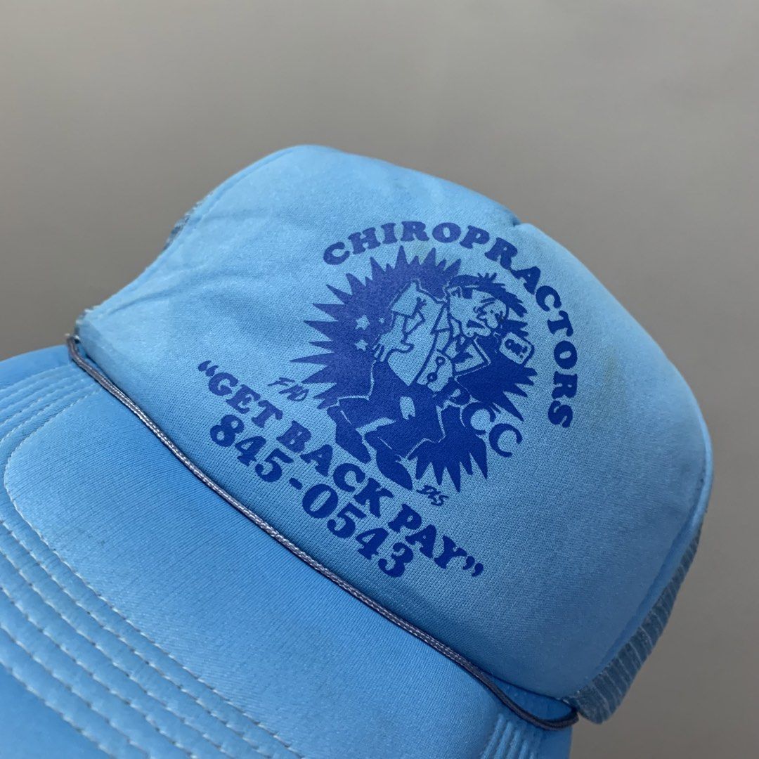 Vintage 90s Statement Trucker Cap (Category: Caps & Hats) located in Cebu City. Submitted by accurate.curations.ceb (Listing ID 1455122253, Image 2). Description: Vintage Statement Trucker Cap excellent condition adult size.