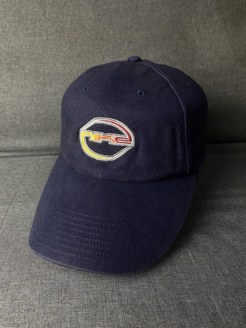 VINTAGE Y2K NIKE ADJUSTABLE CAP (Category: Caps & Hats) located in Marikina City. Submitted by ilayastreetarchives_ (Listing ID 1455104057, Image 1). Description: VINTAGE 2000s NIKE CAP OSFA / One Size Fits All Condition: good 9/10 Issues: none Color Rate: 9/10 or better color may vary due to lighting M/Mine: 699 php + sf Marikina City, Ph.