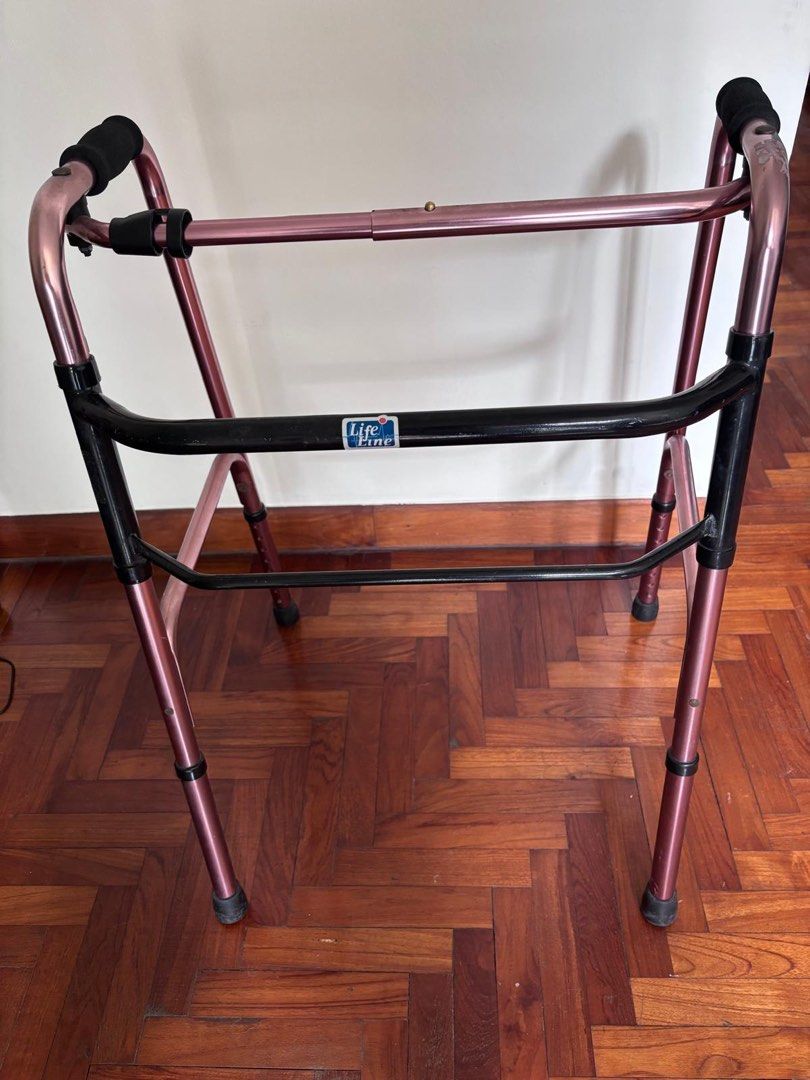 walker, commode (Category: Medical Supplies & Tools) located in Singapore. Submitted by mochi.chi (Listing ID 1455140021, Image 2). Description: - Foldable commode chair with seat - Provides mobility and toileting support - Lightweight and easy to store - Meetups available at Lorong Chuan MRT Station.