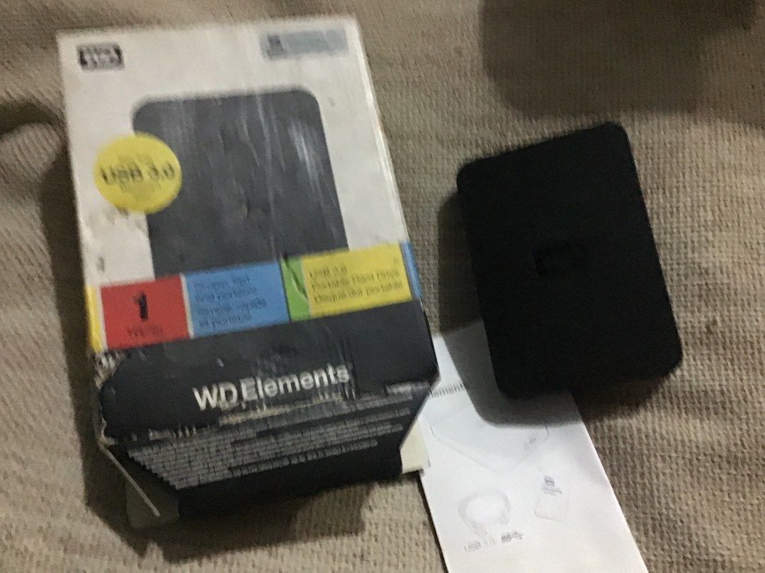 WD Elements 1TB external hard drive (Category: Hard Disks & Thumbdrives) located in Manila. Submitted by carou35896 (Listing ID 1455090308, Image 1). Description: with Korean Series.