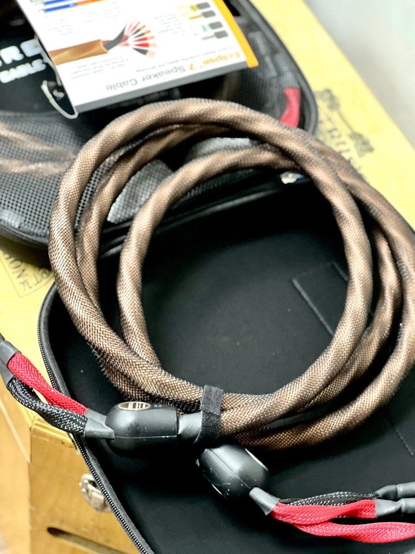 Wireworld Eclipse 7 speaker cable (Category: Soundbars, Speakers & Amplifiers) located in Singapore. Submitted by kennywc (Listing ID 1455055822, Image 3). Description: 2.5m with original box. Thanks.