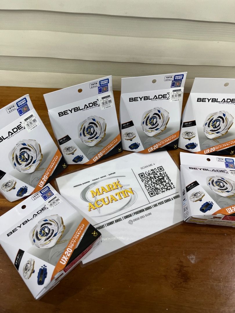 WTS LFB BEYBLADE UX-20 GLORYVALKYRIE (Category: Action & Battle Toys) located in Cavite. Submitted by yunacart (Listing ID 1455072321, Image 1). Description: 🚨WTS | LFB | FOR SALE! 🛒 UX-20 GLORY VALKYRIE — ₱1,899php ✅ VOUCHES/PROOF OF LEGITIMACY? VISIT MY PROFILE — MOD: J&T | LBC | Lalamove or Any SDD | DHL — MOP: Gcash & Paymaya | Bank Transfer | Gotyme 📍Cavite City | Dapitan St Sampaloc Manila SEND ME A DM 📩.