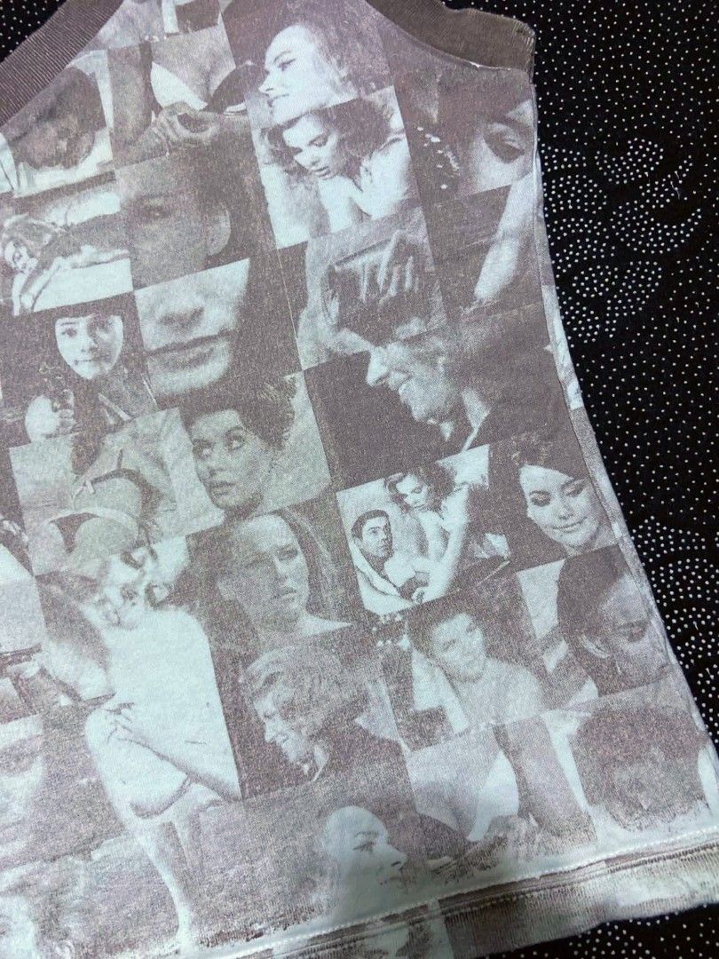 y2k one shoulder graphic (aop) (Category: Sleeveless) located in Cavite. Submitted by redkey27 (Listing ID 1455086584, Image 3). Description: y2k one shoulder graphic all over print xs-s very good condition cut tag need wash 649 shipped free.