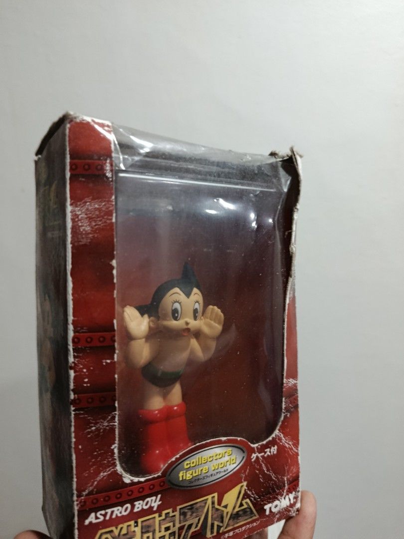 1998 Tomy Astro Boy Trading Figure (Category: Figurines & Statues) located in Baguio. Submitted by gabierfinds (Listing ID 1455272797, Image 2). Description: Vintage 1998 Tomy Astro Boy Trading Figure A great piece for vintage anime and toy collectors! This is the Atom A02 "Can You Hear Me" edition from the classic Tomy Collectors Figure World series released in 1998. Brand: TOMY / Tezuka Productions (Japan) Year: 1998 (25+ years old vintage) Ser