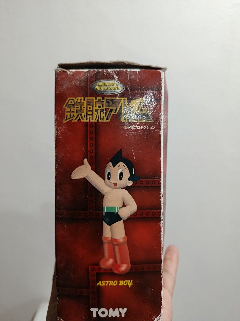 1998 Tomy Astro Boy Trading Figure (Category: Figurines & Statues) located in Baguio. Submitted by gabierfinds (Listing ID 1455272797, Image 3). Description: Vintage 1998 Tomy Astro Boy Trading Figure A great piece for vintage anime and toy collectors! This is the Atom A02 "Can You Hear Me" edition from the classic Tomy Collectors Figure World series released in 1998. Brand: TOMY / Tezuka Productions (Japan) Year: 1998 (25+ years old vintage) Ser