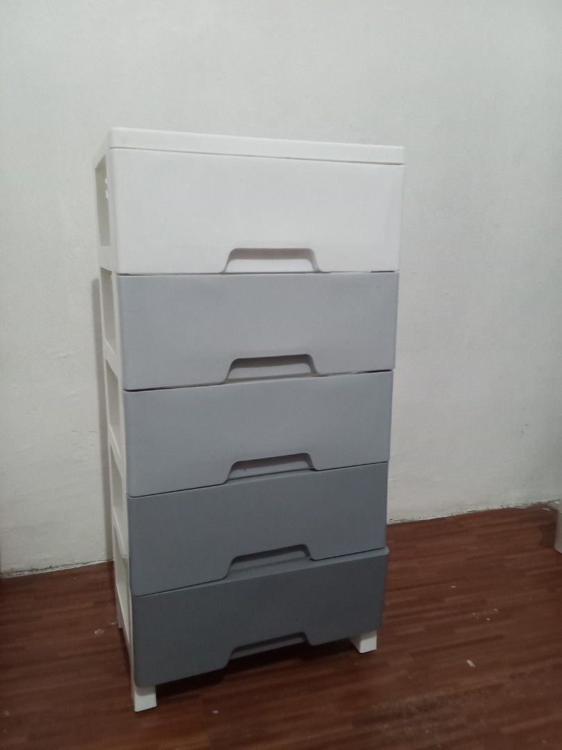5-tier plastic drawer with wheels (Category: Storage Boxes & Baskets) located in Quezon City. Submitted by xsysx. (Listing ID 1455250636, Image 2). Description: rfs:decluttering/ planning to buy a cabinet price negotiable for sure buyers .