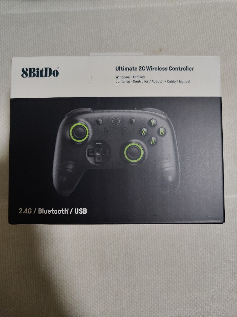 8BitDo Ultimate 2c (Category: Controllers) located in Kuala Lumpur. Submitted by pahmeeredo48289 (Listing ID 1454883025, Image 3). Description: Masih dalam mint condition sebab baru pakai beberapa bulan kotak pun ada (warranty masih ada)..