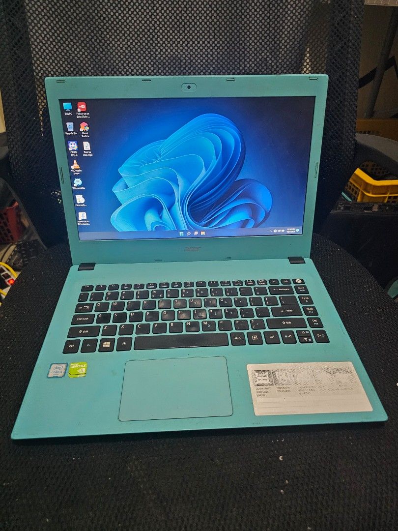 Acer Aspire E 15 Laptop - Intel Core i5, NVIDIA GeForce 940M (Category: Laptops & Notebooks) located in Bacoor. Submitted by ginaxis15 (Listing ID 1455166774, Image 1). Description: Rush Today Acer travelmate P248-MG Last price: 5k working no defect good battery specs: 14 inch slim wide intel core i5 2.4ghz (6th gen) 16gb ram 120gb Ssd dula gpu intel Hd 520 and Nvidia geforce 940m 2gb (render) wifi ready bluetooth webcam dvdrom hdmi port windows 