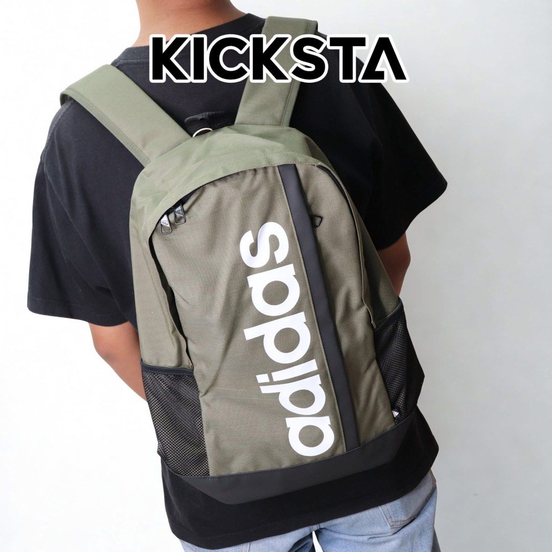 Adidas Essentials Linear Backpack HR5344 ‘Olive Strata’ (Category: Backpacks) located in Manila. Submitted by nardparreno (Listing ID 1455241966, Image 2). Description: 🔥 Adidas Essentials Linear Backpack HR5344 ‘Olive Strata’ 🔥 Volume: 22.5 L 💰 Our Price: ₱995.00 Only. (BELOW SRP) 💯Every item we sell is 100% Legit, Original and Authentic.✨ 📦 🚚 We ship nationwide across the Philippines. 📍 Kicksta Store Address: 2nd Flr - 25 Dapitan St, cor