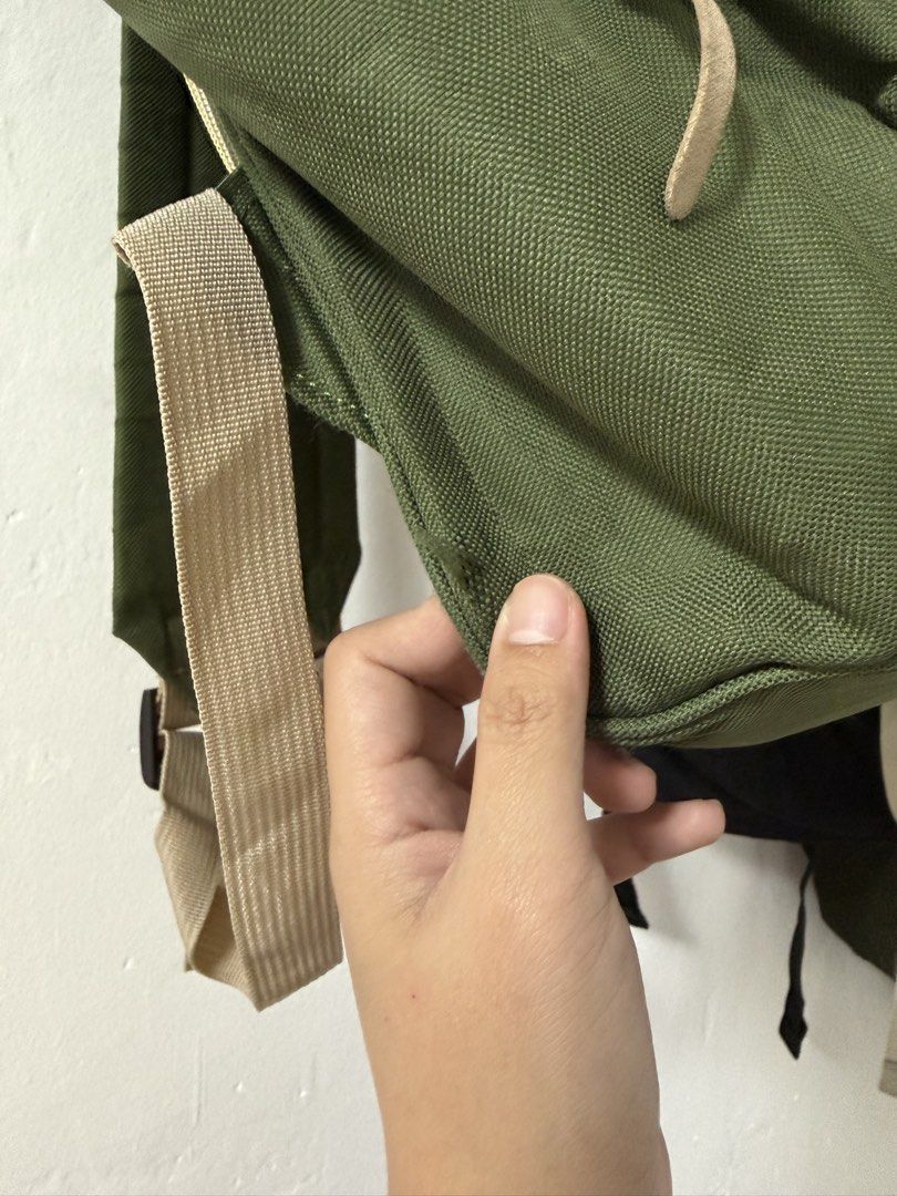 Anello Backpack (Authentic) (Category: Backpacks) located in Marikina City. Submitted by kvlt000 (Listing ID 1455248970, Image 2). Description: I’m selling my Anello backpack in Olive Green. Bought this at SM Marikina for 4k-ish The only issue is the minor tear on the side near strap attachment. Price is slightly negotiable for sure buyer. RFS: I have too many bags — need to declutter. .
