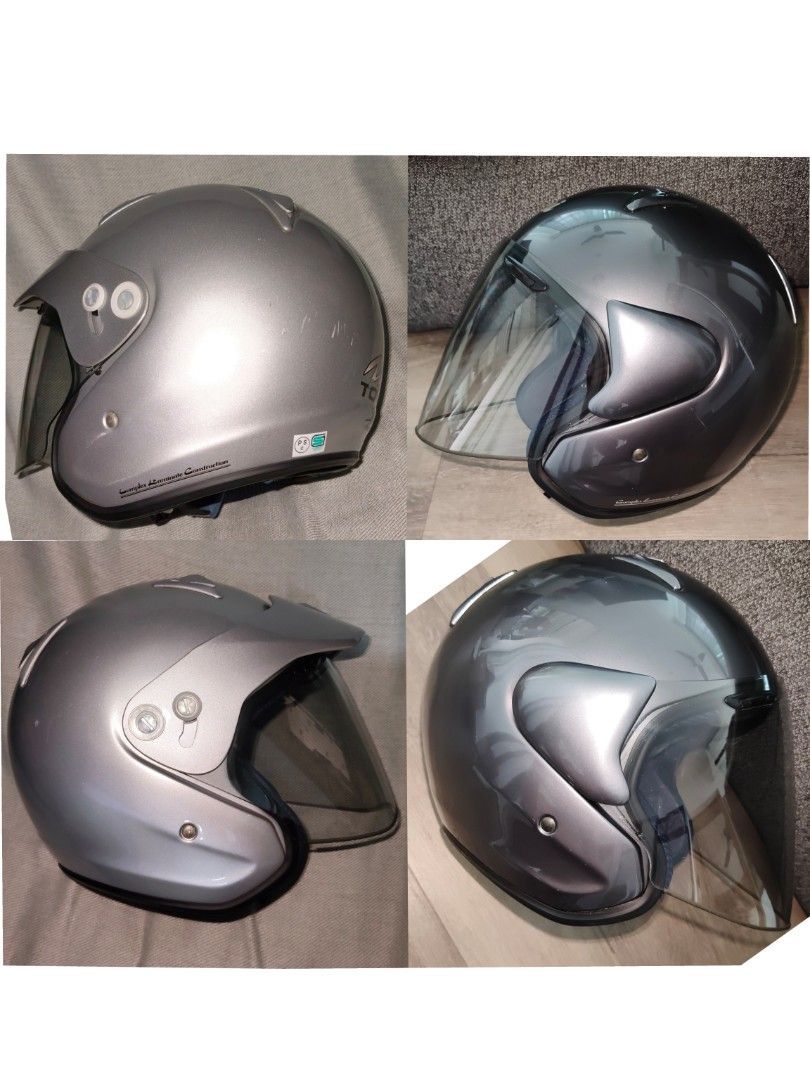 Arai SZ-M/Uptown Gun metal Medium 57-58cm Arai Up-town Silver SZ-M