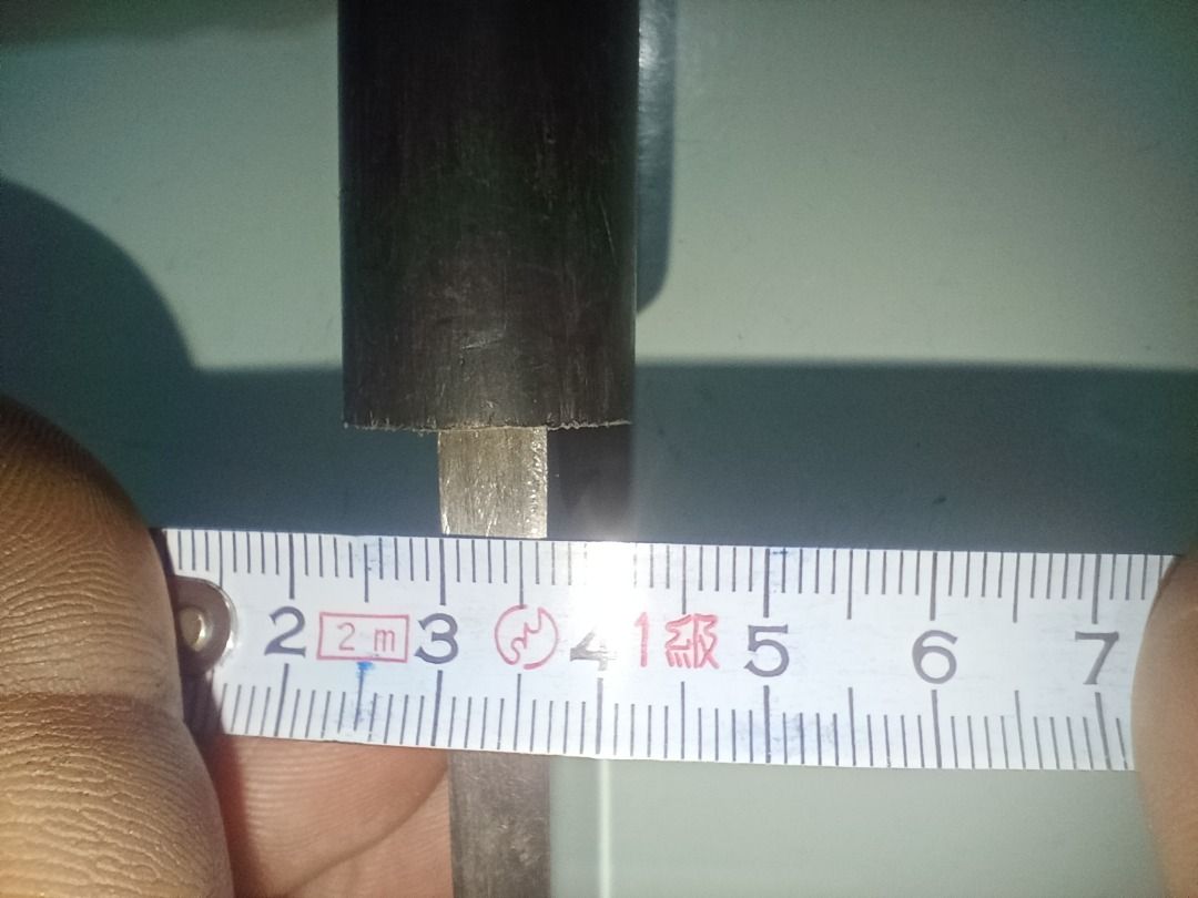 Authentic Japanese Knife Deba 135mm Blade, 65mm Thickness (Category: Dinnerware & Cutlery) located in Munoz. Submitted by larryc1212 (Listing ID 1455260074, Image 3). Description: - Authentic Japanese Deba knife - Blade length: 135mm - Blade thickness: 65mm - Traditional Japanese design and craftsmanship - Durable and reliable for kitchen use Disclaimer: Item may include some scratches due to age, as is were is basis Item can be pick up in our Ja
