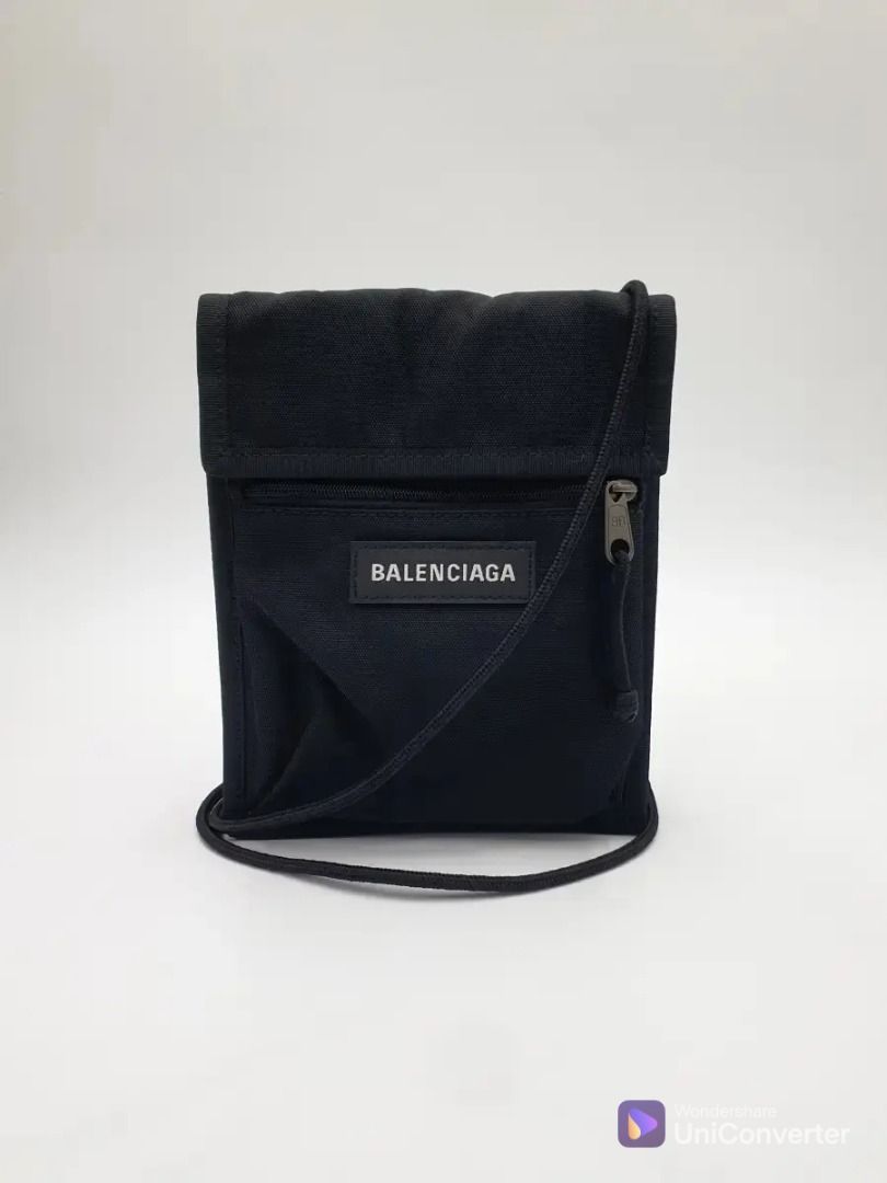 Balenciaga Explorer Nylon Black Pouch Bag (Category: Luxury Bags & Wallets) located in Manila. Submitted by aftermarketphilippines (Listing ID 1455189871, Image 1). Description: Balenciaga Explorer Nylon Black Pouch Bag Rank SA 9.5/10 Good As New No issue Price: 35,000 Location: Philippines.