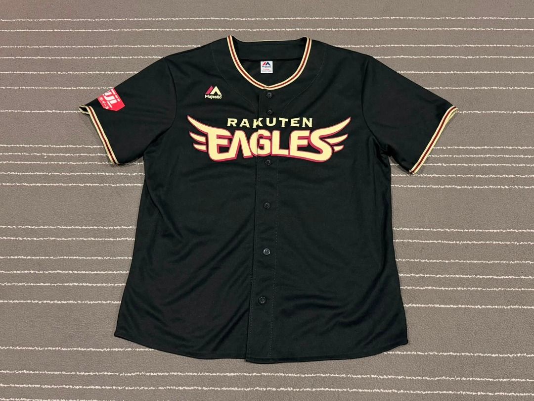 Baseball (Category: Activewear) located in Sungai Petani. Submitted by c.i.store (Listing ID 1455145266, Image 3). Description: Please contact me with any questions before buying!! Rakuten Eagles X MAJESTIC L 3601 MADE IN CHINA (AUTHENTIC) 9/10 Size M (USA) L (Asia) Armpit to armpit : 23.5 inch Length : 29.5 INCH HEM : 23 inch INSEAM : 16.5 INCH SHOULDER : 19 INCH SLEEVE LENGTH : 9 inch Size in tag : L 100% POLYERSTER PAYMENT and SHIPPING ♦️Accep
