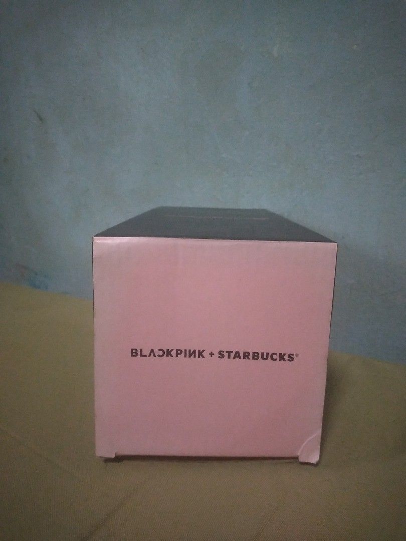BLACKPINK x Starbucks Black Bling Cold Cup 710ml (Category: Water Bottles & Tumblers) located in Manila. Submitted by anthony.moose (Listing ID 1455253682, Image 2). Description: ..::BLACKPINK x Starbucks::.. .:2023 Collab Merch:. ORIGINAL item acquired from Starbucks. Box shows some damage due to storage, but product inside was NEVER USED (brand new) and in PERFECT condition..