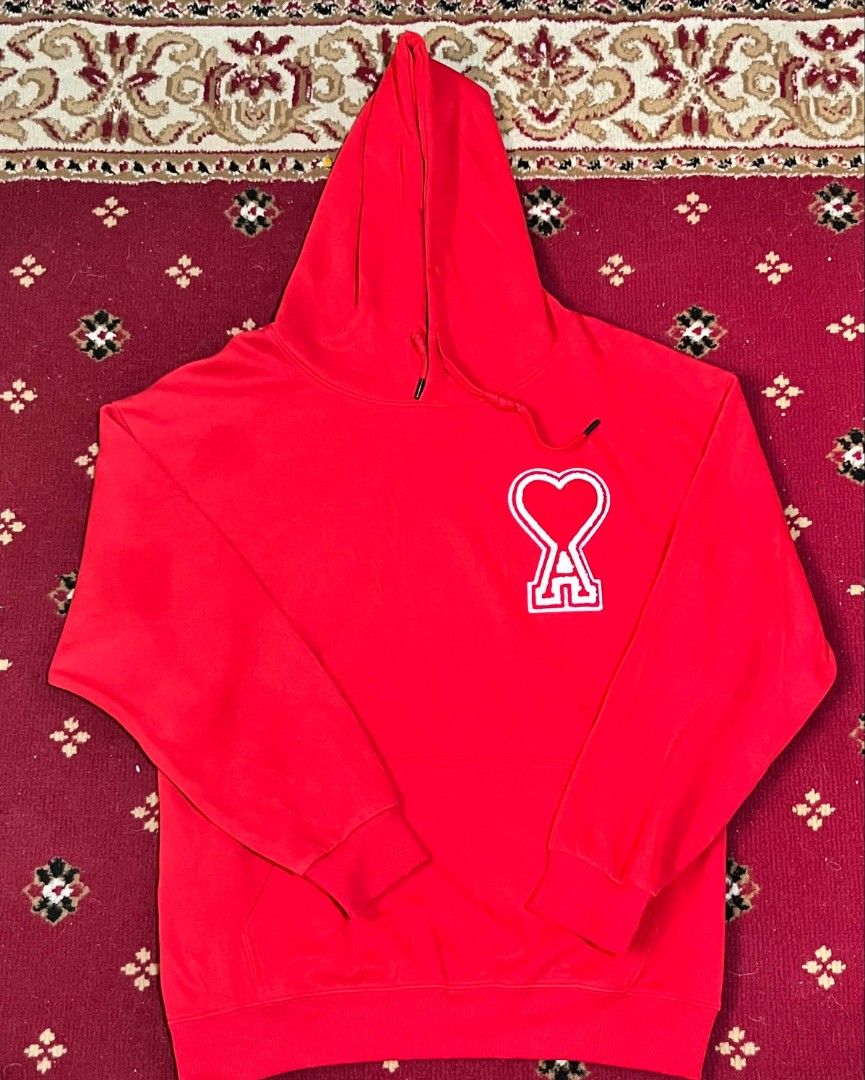 BRAND: AMI HOODIE JACKET (Category: Hoodies) located in Manila. Submitted by safe.james_p. (Listing ID 1455161894, Image 1). Description: SIZE: LARGE EXCELLENT CONDITION AS NEW COMPLETE TAGS NO ISSUE.