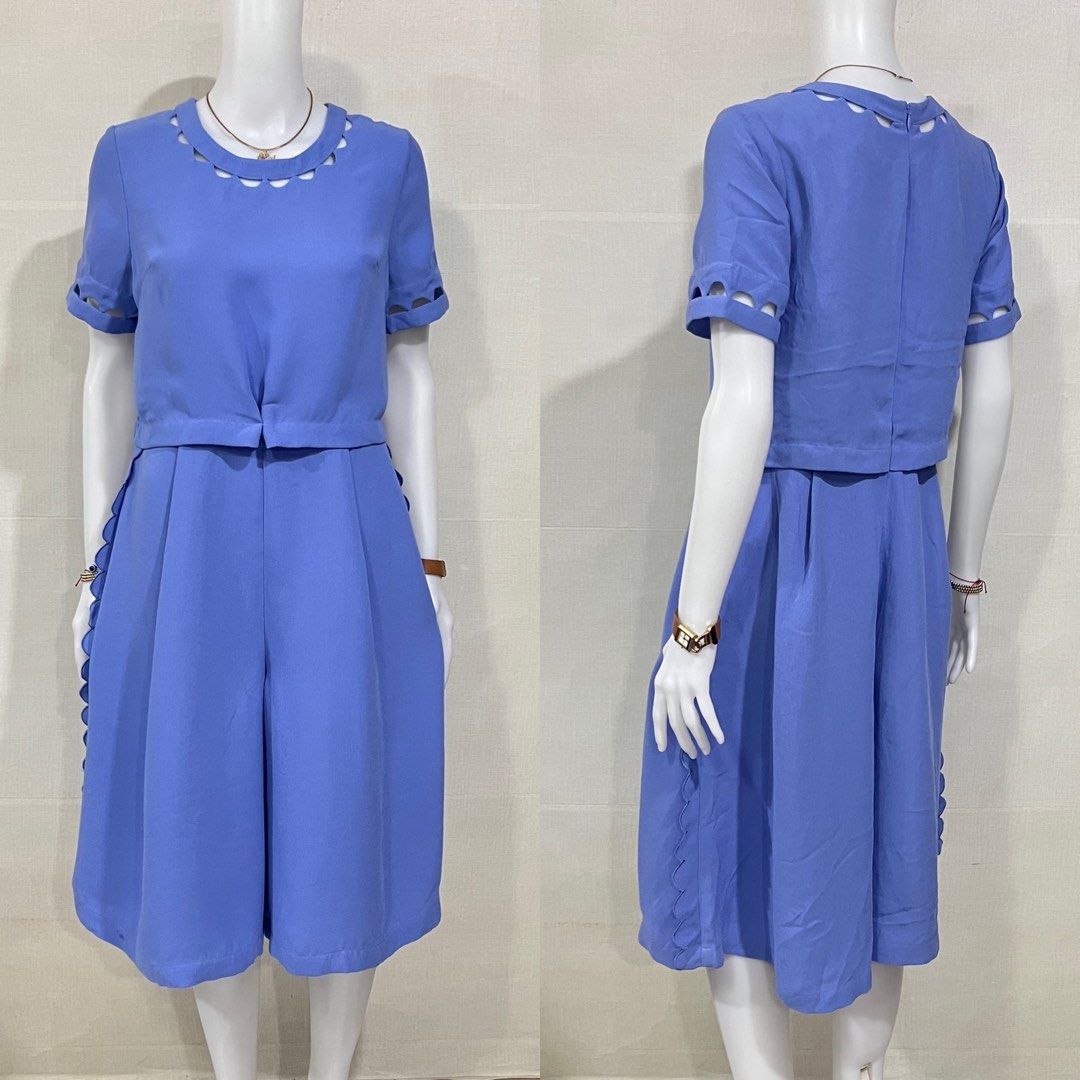 Bread and Butter Jumpsuit (Category: Jumpsuits) located in Cebu City. Submitted by kei.flmn (Listing ID 1455145805, Image 2). Description: 📌PLEASE READ BEFORE MAKING AN OFFER Excellent Condition (No issues) Size:Fits Extra Small (XS) - [x] Flat Lay Measurements (in inches): - [x] Bust: 34-36 Waist: 29 (with side pockets) - [x] Length Reference: Mannequin Height : 5’4” (First-come, first-served basis) Due to an increased number of joy reservers a