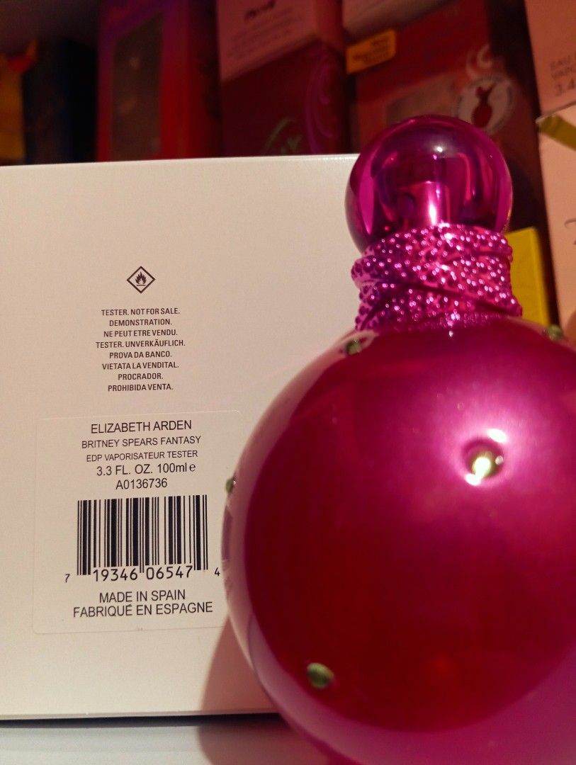 Britney Spears Fantasy and Curious Perfume (Category: Fragrance & Deodorants) located in Cavite. Submitted by aether-elementph_11 (Listing ID 1455188792, Image 3). Description: Britney Spears Perfumes 100% Original 📍 Fantasy 100ML EDP Brand New Curious 100ML EDP Brand New FRESH FROM ITALY 🇮🇹 LOCATION CAVITE CITY 📍.