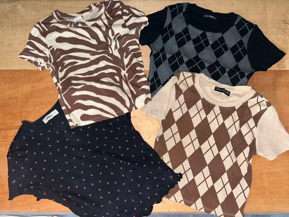 BUNDLE ASSORTED TOPS (Category: Blouses) located in Manila. Submitted by asdfghjk_fania (Listing ID 1455241908, Image 1). Description: PM FOR MORE INFO AND PICS Bangladesh, Shein, F21, etc. Tops and Sexy tops/ Longsleeve jacket assorted bundle for sale.