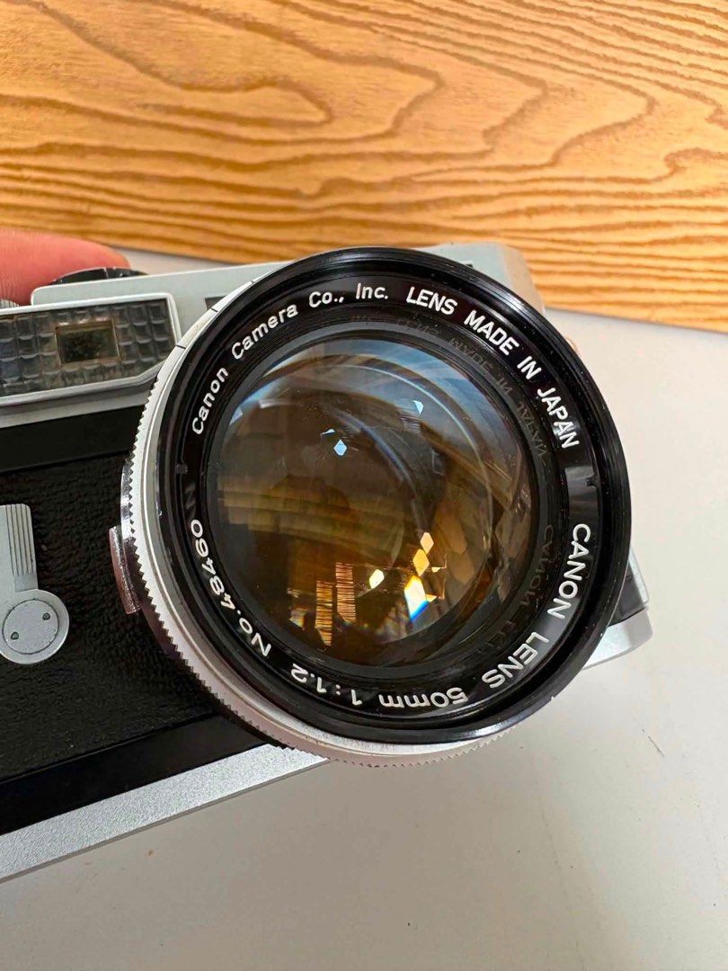 Canon 7 Issue Lens Need CLAD (Category: Cameras) located in Calamba. Submitted by japanitems18 (Listing ID 1455143401, Image 2). Description: Canon Model 7 • Mint condition • 9/10 Body Cosmetics • Tested with ✔️ Dummy Film • Meter working • Shutter speed accurate • Timer working • No Fungus/Haze • Clear viewfinder • Issue lens As is need CLAD 15999 Pm us for more information. Shipping nationwide via LBC/ LALAMOVE for nearby areas 😘.