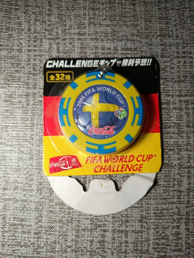 Coca-Cola 2006 FIFA World Cup Challenge Chip keychain (Category: Other Merchandise) located in Davao. Submitted by zeek_key_collectibles (Listing ID 1455295960, Image 1). Description: .