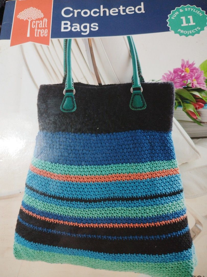 Crocheted Bags compiled by Amy Palmer (Category: Handmade Craft) located in Dasmarinas. Submitted by monc.monc (Listing ID 1455196764, Image 1). Description: PRICE VARIES NOTE:Very old books. Complete . Heavily used. Expect some writings on page margins and edges(also by the owner) , higlighted lines , brownish(age tanning), yellowish, brittle, spots, dusts, warp, and creases,tears but not the text. Don't raise your expectations highly. Payment m