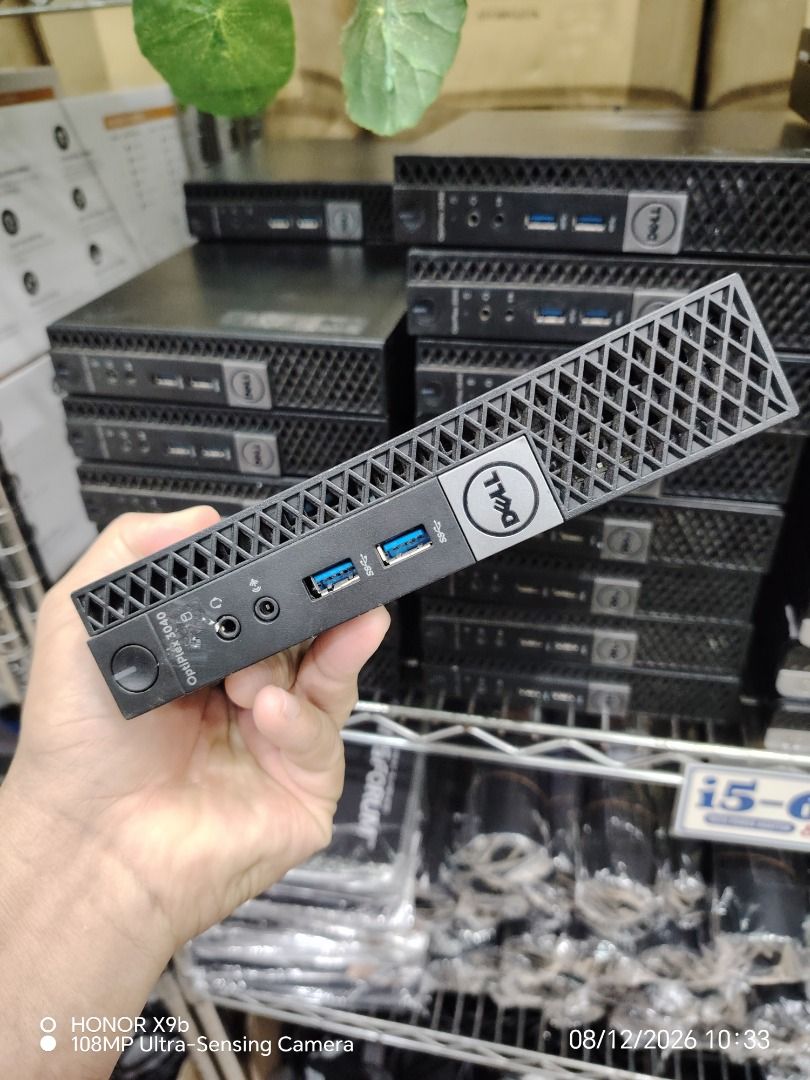 Dell OptiPlex 3040 Micro Desktop PC (Category: Desktops) located in Caloocan City. Submitted by pherxtotz (Listing ID 1455168645, Image 3). Description: - Dell OptiPlex 3040 Micro PC - Compact and powerful design - Ideal for office tasks or home use - Multiple units available - Tested and confirmed working - Ready for immediate use.