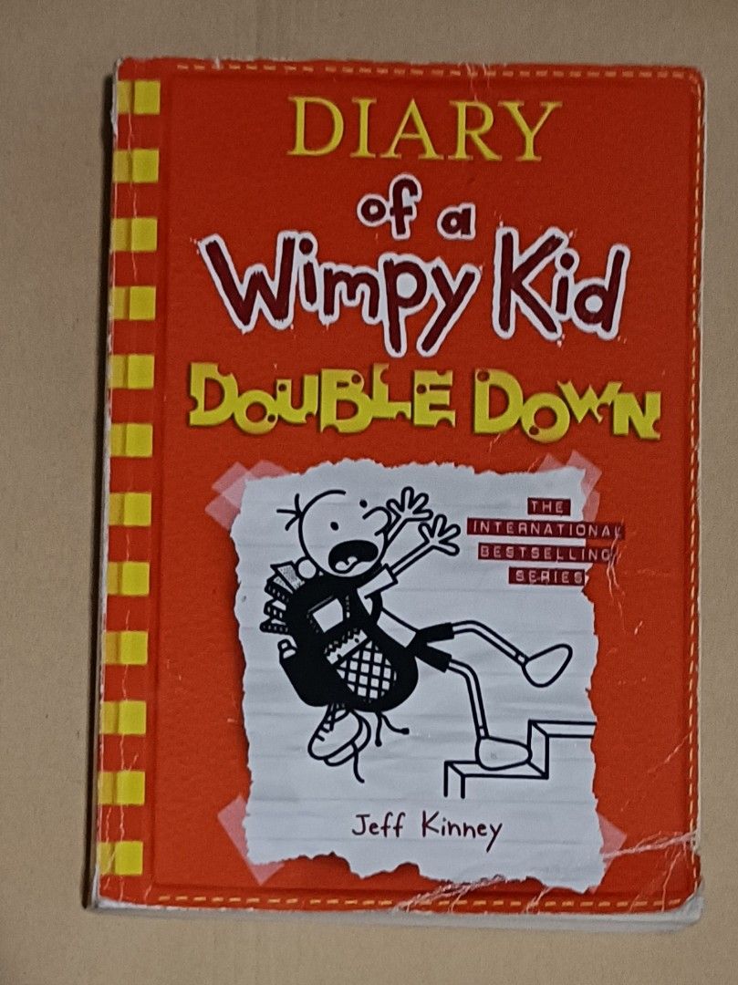 Diary of a Wimpy Kid: Double Down by Jeff Kinney (Category: Children's Books) located in Manila. Submitted by gettosave (Listing ID 1455299607, Image 2). Description: - Diary of a Wimpy Kid: Double Down (Book 11) - Author: Jeff Kinney - Greg Heffley's hilarious attempt to make a movie - Perfect for kids who enjoy funny stories - Published by Amulet Books.