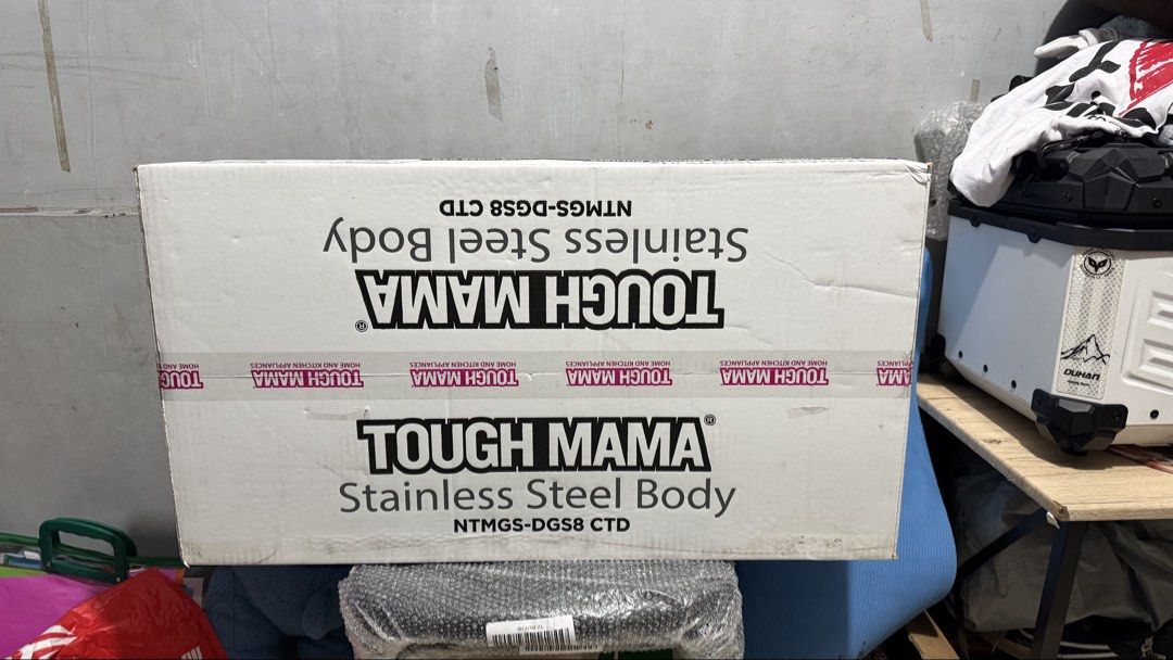 Double Burner - Tough Mama (Category: Other Kitchen Appliances) located in Taguig. Submitted by _okinawa (Listing ID 1455308374, Image 2). Description: stainless steel body.