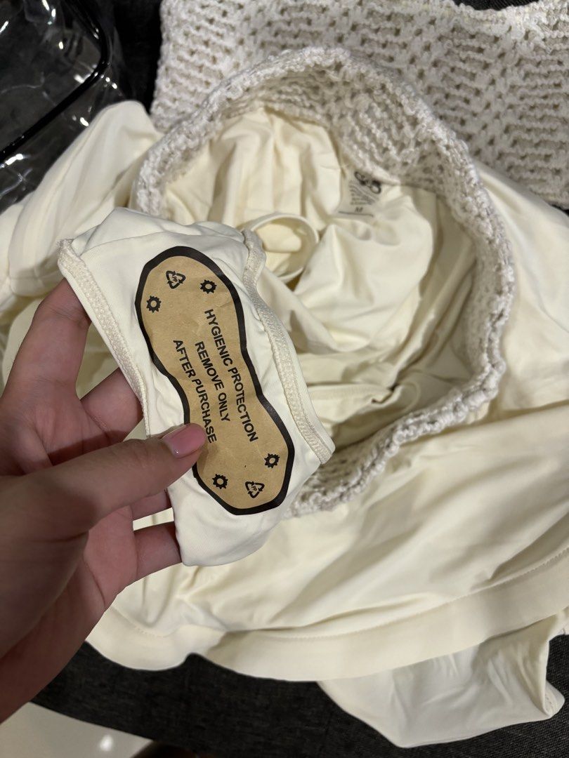 Eighth Mermaid Nikita Medium in Sand (Category: Bikinis & Swimsuits) located in Baguio. Submitted by maeov (Listing ID 1455249789, Image 2). Description: Medium RFS: gained weight Small sizing.