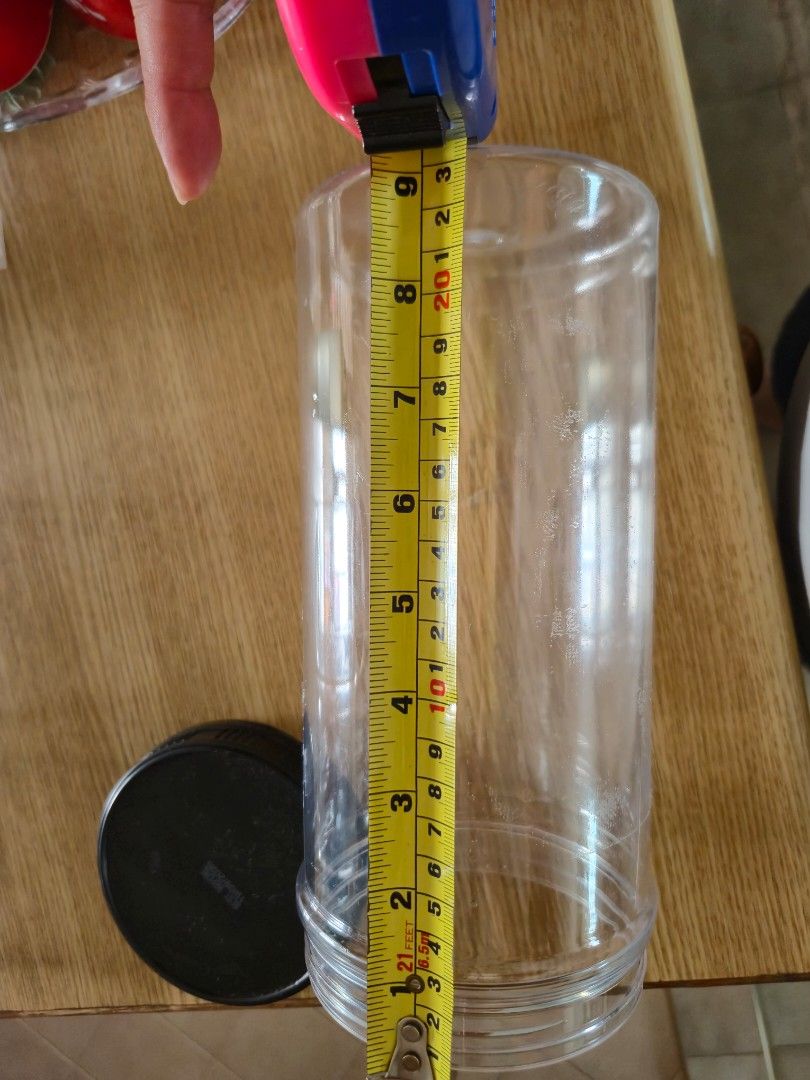 Empty container (Category: Food Organisation & Storage) located in Singapore. Submitted by ah_dor (Listing ID 1455190984, Image 1). Description: 3 cleaned empty Shiok Wheels crackers containers to give away. Length about 24cm Depth about 22cm Diameter about 11cm Was only used once to filled with crackers Self pick up at Pasir Ris St 71..