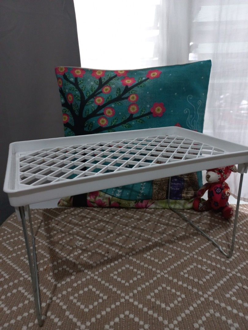 Foldable multipurpose rack (Category: Storage Boxes & Baskets) located in Naga. Submitted by greatchance (Listing ID 1455203437, Image 1). Description: Flexible Can be used according to your purpose Stored and with a bit of rust but does not affect function.