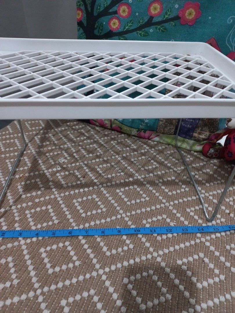 Foldable multipurpose rack (Category: Storage Boxes & Baskets) located in Naga. Submitted by greatchance (Listing ID 1455203437, Image 2). Description: Flexible Can be used according to your purpose Stored and with a bit of rust but does not affect function.