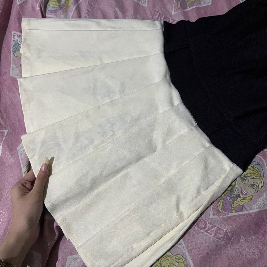 GirlCode Black & Cream Dress Xs-S (Category: Dresses) located in Manila. Submitted by erickalago (Listing ID 1455306227, Image 3). Description: brandnew w stain size xs-s (23-25 waistline) loc: san andres, manila.
