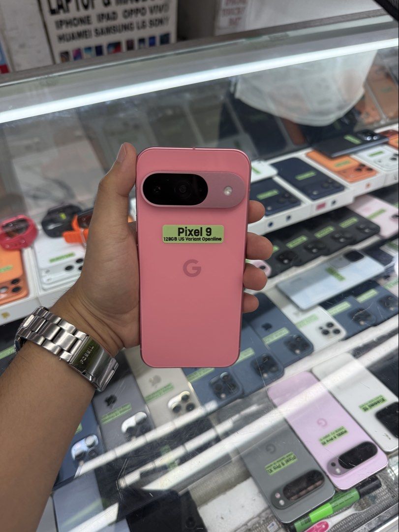 Google Pixel 9 128GB Openline US Variant (Category: Google Pixel) located in San Juan City. Submitted by Khalidmgdla08 (Listing ID 1455296359, Image 1). Description: FOR SALE | TRADE/SWAP Price: 27,999 On hand: Google Pixel 9✔️ 128GB ✔️ OPENLINE ✔️ US Variant✔️ 100% Original ✔️ 99% Makinis ✔️ 99% Smooth ✔️ NOT REFURB ✔️ NO HIDDEN ISSUES ✔️ NEVER BEEN REPAIRED ✔️ TEST TO SAWA✔️ FREE 3-UTOOLS ✔️ ANY MODEL OF IPHONE AND SAMSUNG ARE AVAILABLE! ✨ We a