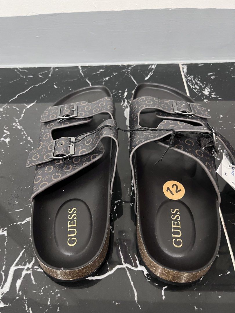 Guess Sandals US 12 Mens (Category: Slippers & Slides) located in Taguig. Submitted by luffykun (Listing ID 1455270524, Image 2). Description: Guess Sandals US 12 Mens Brand New Bought in Guam.
