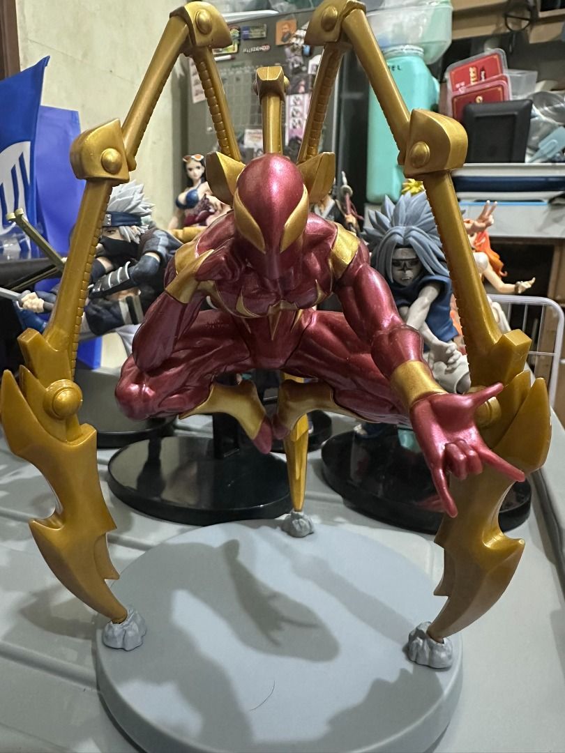 Hatsune Miku & Iron Spider-Man Action Figures (Category: Figurines & Statues) located in Caloocan City. Submitted by francisalmine (Listing ID 1455310984, Image 2). Description: 🎌 **FOR SALE: Action Figures** 🎌 📌 **Negotiable!** • Hatsune Miku — ₱1,000 • Iron Spider — ₱700 🔥 **TAKE BOTH — ₱1,500!** 📦 **RFS:** Nakatambak na lang at hindi na ma-display. Sayang kung hindi mapakinabangan, kaya ibinibenta na. 😊 📦 Note: Karamihan ay wala nang bo