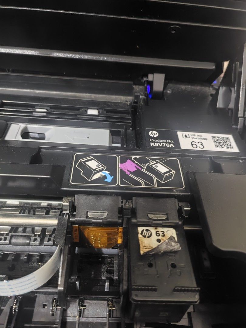 HP All in One Printer (Category: Printers, Scanners & Copiers) located in Silang. Submitted by jamessseller (Listing ID 1455171969, Image 3). Description: Palitan nalang cartridge at ink Connected sa PC kita naman Third party na cables, Silang Cavite loc.
