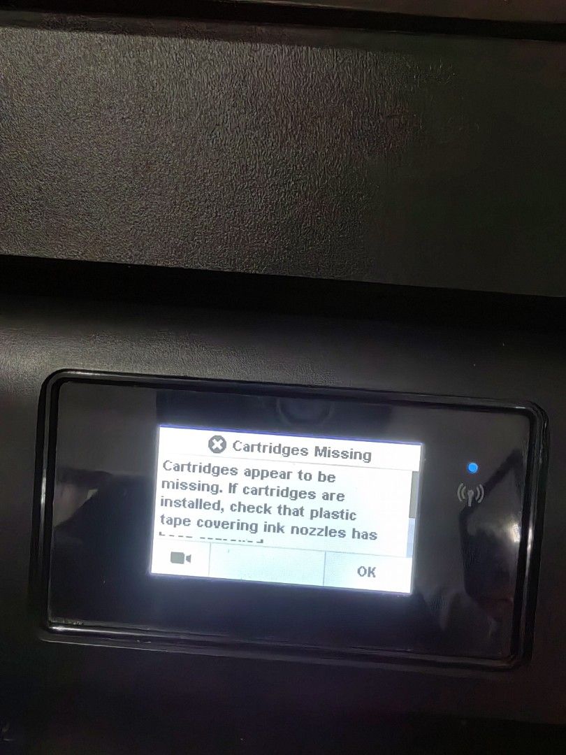 HP All in One Printer (Category: Printers, Scanners & Copiers) located in Silang. Submitted by jamessseller (Listing ID 1455171969, Image 2). Description: Palitan nalang cartridge at ink Connected sa PC kita naman Third party na cables, Silang Cavite loc.
