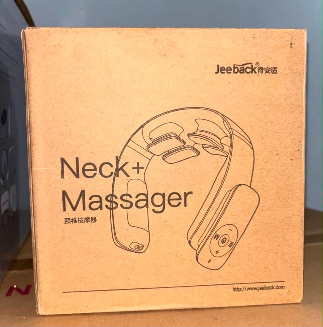 JeeBack Neck+ Massager (Category: Massage Devices) located in Pasay City. Submitted by delightfulkale_25 (Listing ID 1455216963, Image 1). Description: - JeeBack Neck+ Massager - Effectively relieves neck tension - Simple and easy-to-use controls - Perfect for relaxation after a long day - Order yours today!.