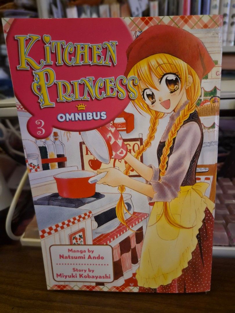 Kitchen Princess Omnibus 3 Manga (Category: Comics & Manga) located in Manila. Submitted by calcifie (Listing ID 1455141251, Image 1). Description: MOP: GCash, BPI Transfer, Wise (+5% transaction fee c/o buyer) MOD: LBC, Gogo Express, J&T Same Day delivery at buyers expense I do meet ups in BGC or Rockwell on weekends, can do same day delivery after payment. Item is coming from Parañaque..