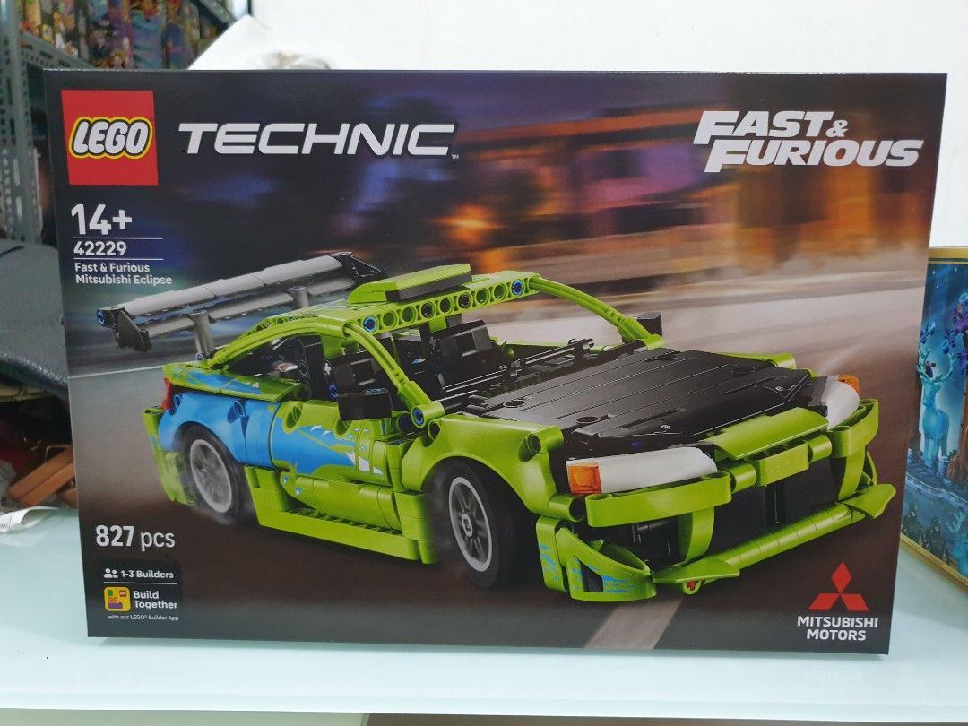 Lego Technic 42229 Fast and Furious Mitsubishi Eclipse Car (Category: Lego & Building Sets) located in Manila. Submitted by agsbeagle888 (Listing ID 1455321397, Image 1). Description: We sell various collections of Lego original sets, Technic, Icons, Arts,Star Wars, Harry Potter,Disney, Speed Champions,Architecture,Marvel / DC ,Monkie Kids, Super Mario, Dreamzz, Creator,Ninjago, Sonic The Hedgehog, Minifigures, Lego Keychains Feel free to inquire