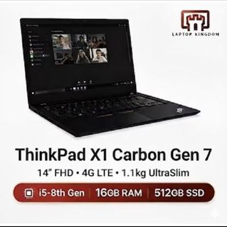 Thinkpad x1 carbon gen 7 For Sale | Buy 100+ Thinkpad x1 carbon