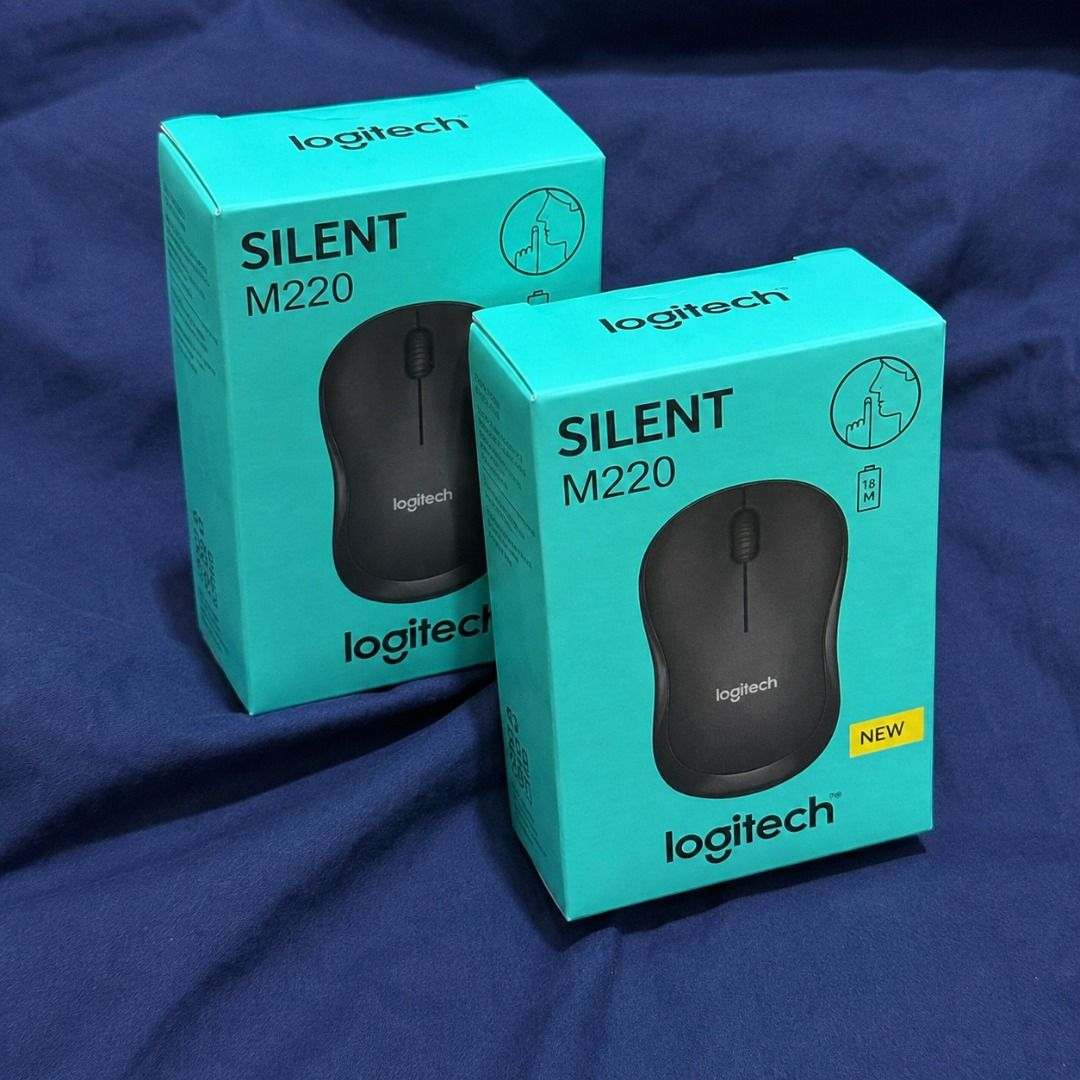 Logitech M220 Silent Wireless Mouse (Category: Mouse & Mousepads) located in Caloocan City. Submitted by hastreiter67336 (Listing ID 1455165545, Image 3). Description: - Logitech M220 Silent Wireless Mouse - Compact and quiet design for undisturbed work - Easy plug-and-play setup with USB receiver - Extended battery life up to 18 months - Compatible with Windows, Mac, Chrome OS, and Linux - Ideal for everyday computing needs.