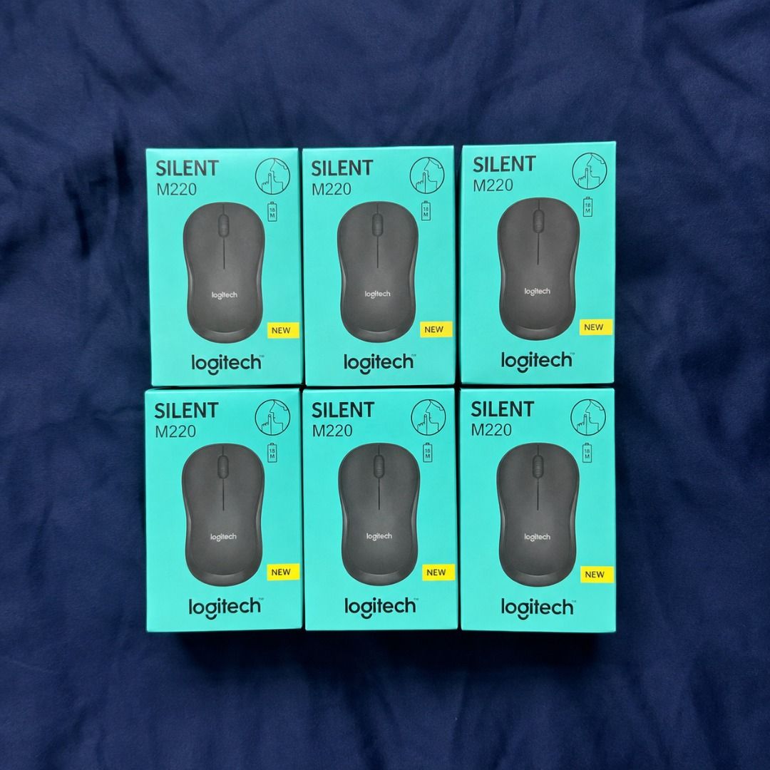 Logitech M220 Silent Wireless Mouse (Category: Mouse & Mousepads) located in Caloocan City. Submitted by hastreiter67336 (Listing ID 1455165545, Image 1). Description: - Logitech M220 Silent Wireless Mouse - Compact and quiet design for undisturbed work - Easy plug-and-play setup with USB receiver - Extended battery life up to 18 months - Compatible with Windows, Mac, Chrome OS, and Linux - Ideal for everyday computing needs.