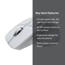 Logitech MX Master 4 for Mac White Silver (Category: Mouse & Mousepads) located in Taguig. Submitted by micmamba24 (Listing ID 1455245387, Image 3). Description: FOR SALE ONLY (NO SWAP) BRAND NEW/SEALED WAY BELOW SRP ORIGINAL/AUTHENTIC/LEGIT COMES WITH PAPER BAG Logitech MX Master 4 for Mac White Silver Also compatible with any bluetooth device like Windows, iOS, etc. Complete specifications: https://www.logitech.com/en-ph/shop/p/mx-master-4-mac 